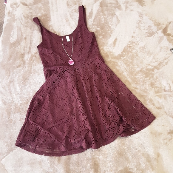 Aeropostale Dresses & Skirts - Aeropostal Crochet Skater Dress